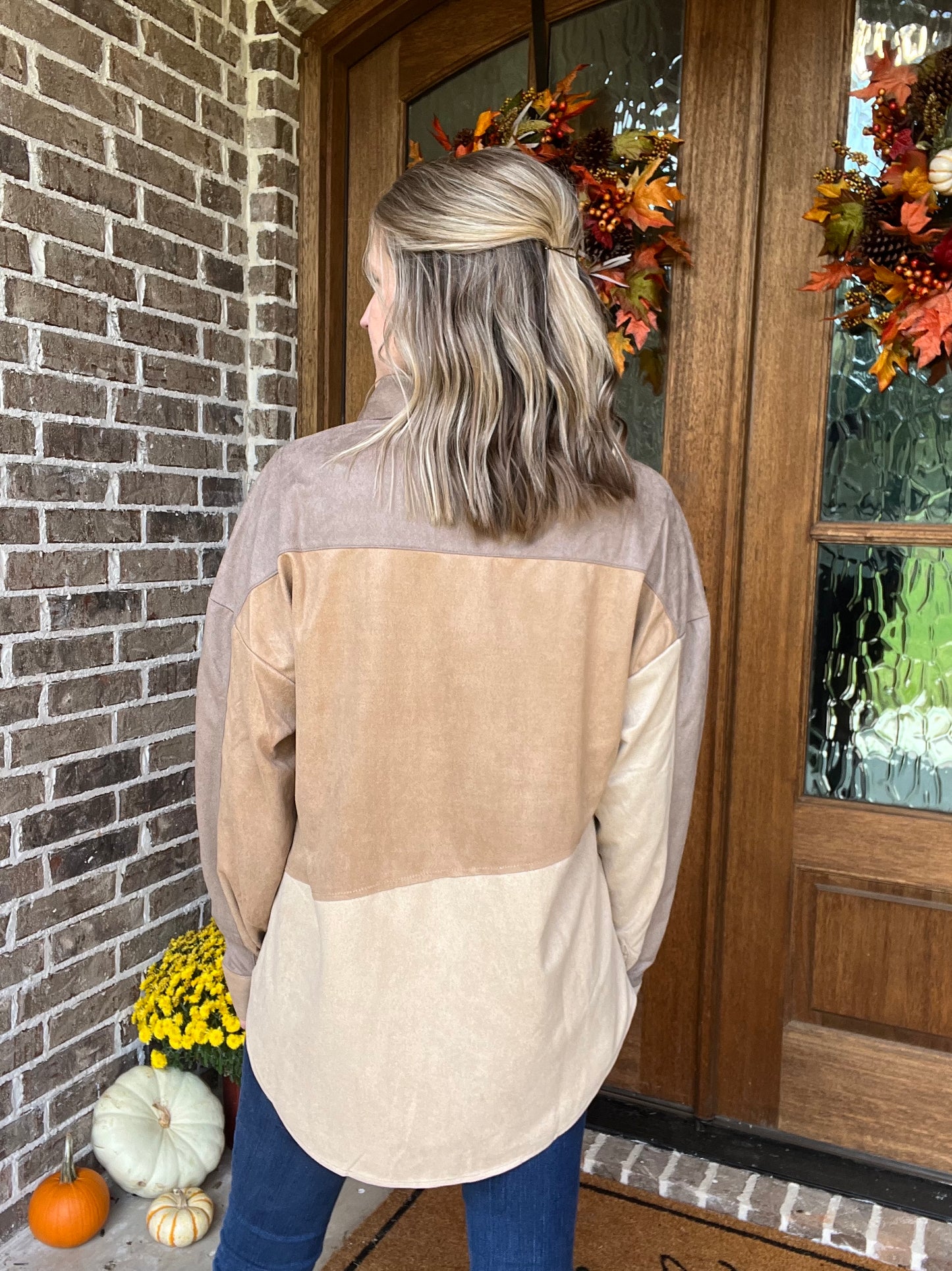 Fall breeze top- neutral mix