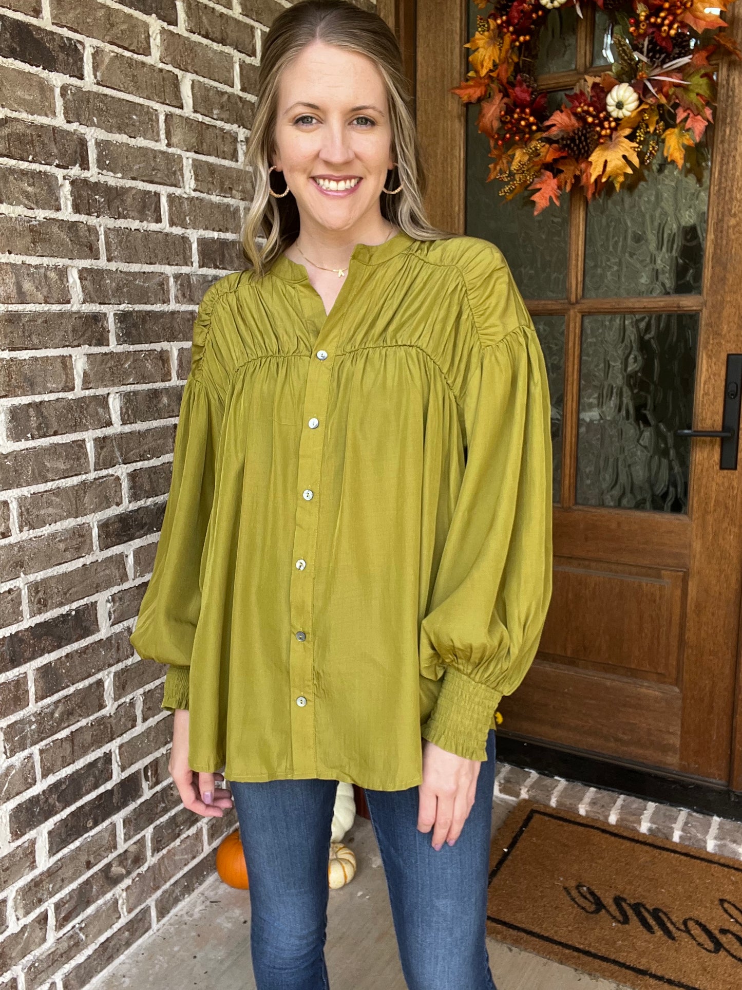 Ozzy top in olive