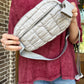 Quilted puff crossbody - 3 colors