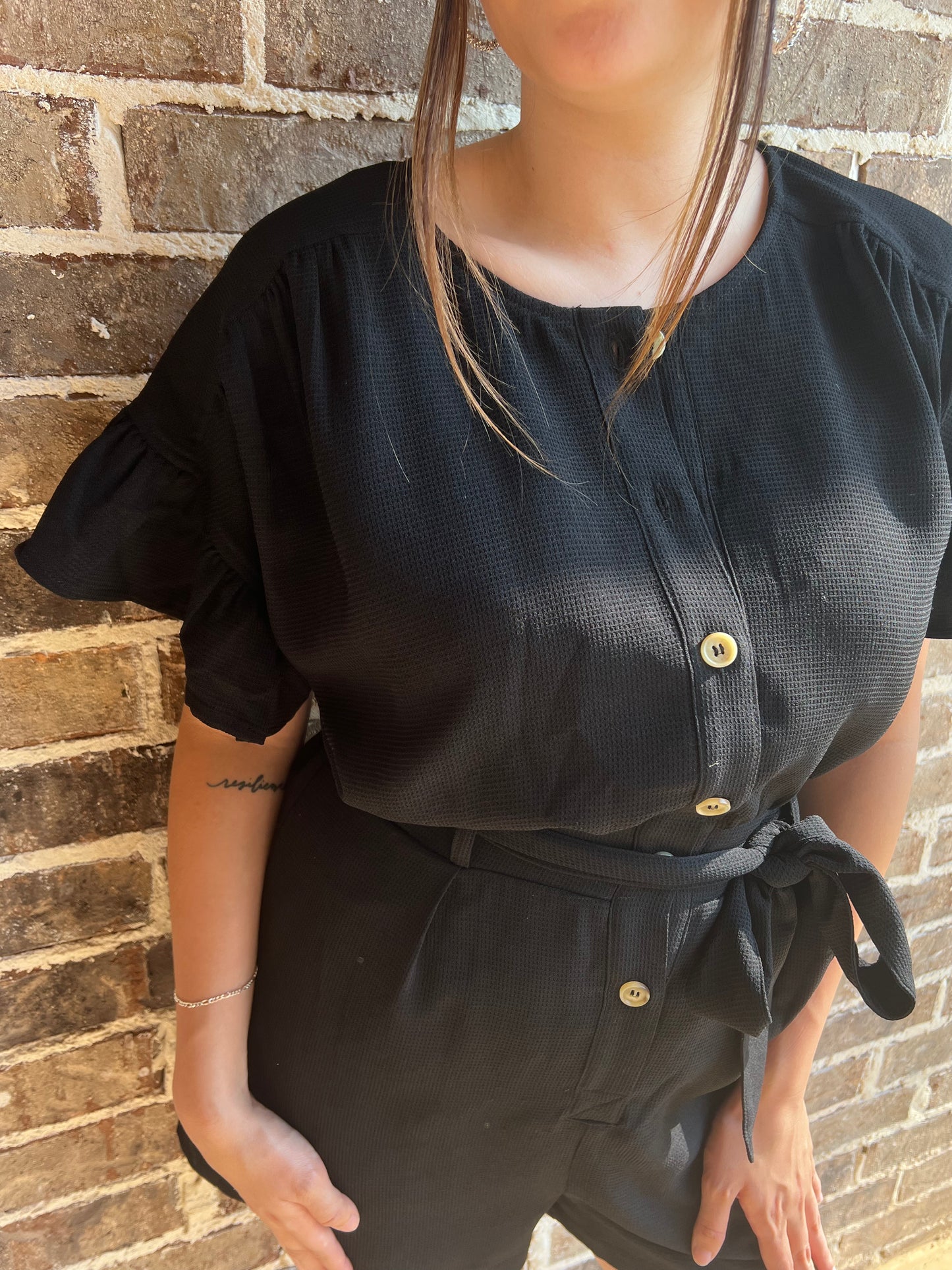 Katy Romper- black
