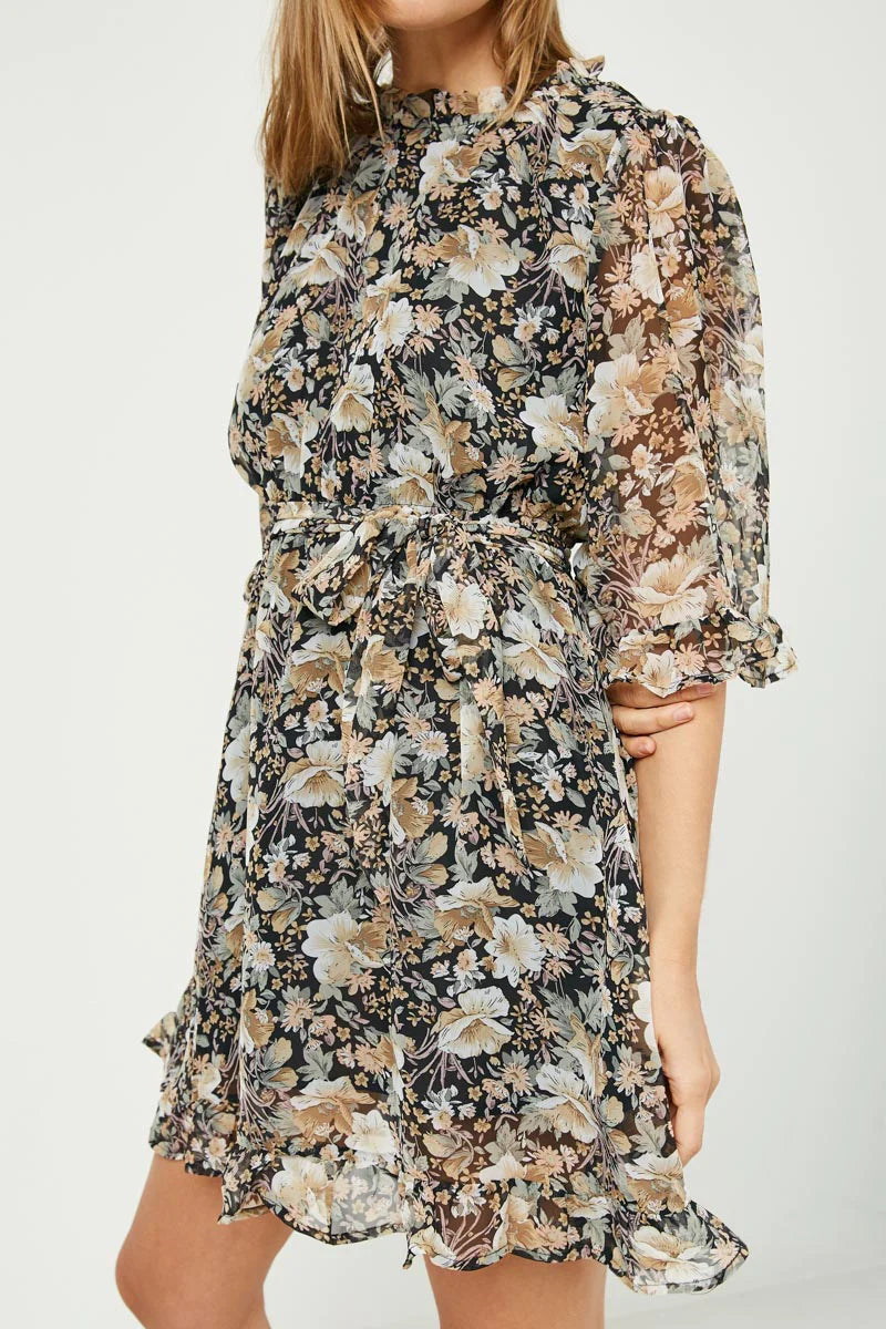 Carmen floral dress