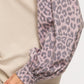 Soft knit set- leopard taupe