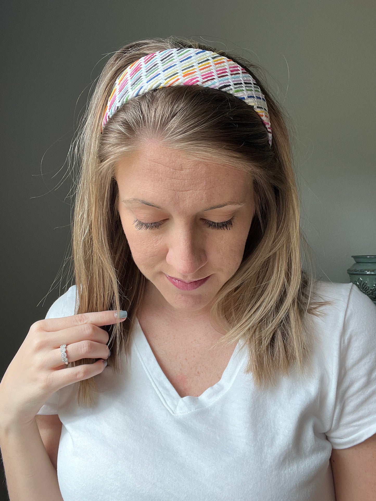 Multi color summer headband