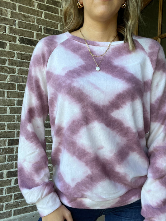 Pixie tie dye top