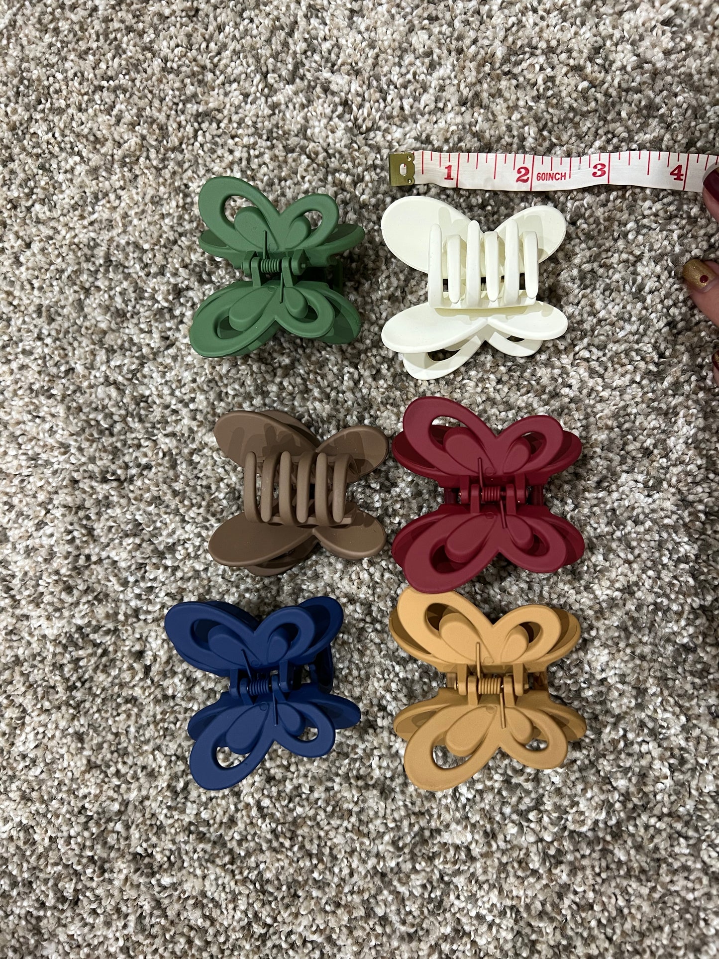 Medium Butterfly clips