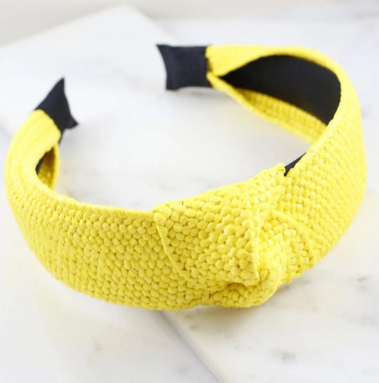 Jackson straw headband- 2 colors