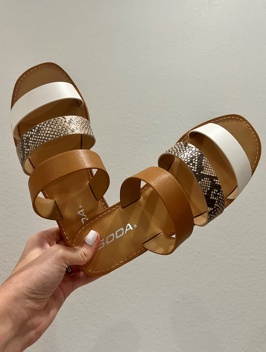 Cala multi strap sandals