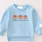 GIRLS thankful, grateful, blessed long sleeve tee