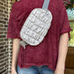 Quilted puff crossbody - 3 colors