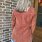 Acid wash button up- Rust