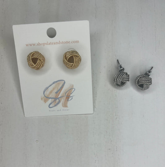 Milaa knot earrings