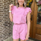 Lori romper-pink