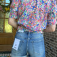 High rise mom shorts