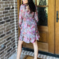 Floral smocking dress