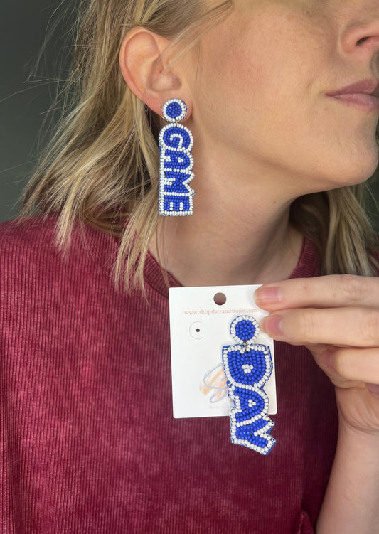 Game Day earrings -4 colors