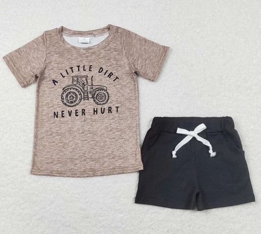 a little dirt never hurt boy set