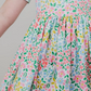 DAFFODILS Short sleeve pocket twirl dress