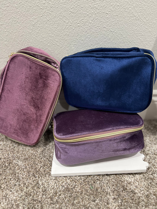 Velvet travel case