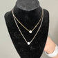 Single pearl necklace