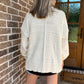 Knit cardigan- ivory