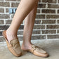Stakes mules - tan