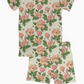 Magnolias Ss & Shorts Two Piece Pajamas