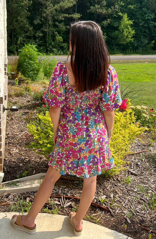 Libby floral dress - multi