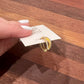 Criss cross cuff