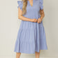 Chambray Midi Dress- PLUS size
