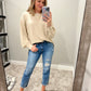 Comfy Basic Cream Top