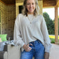 Comfy Basic Cream Top
