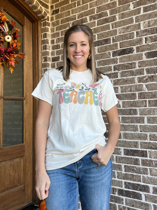 Teacher graphic tee