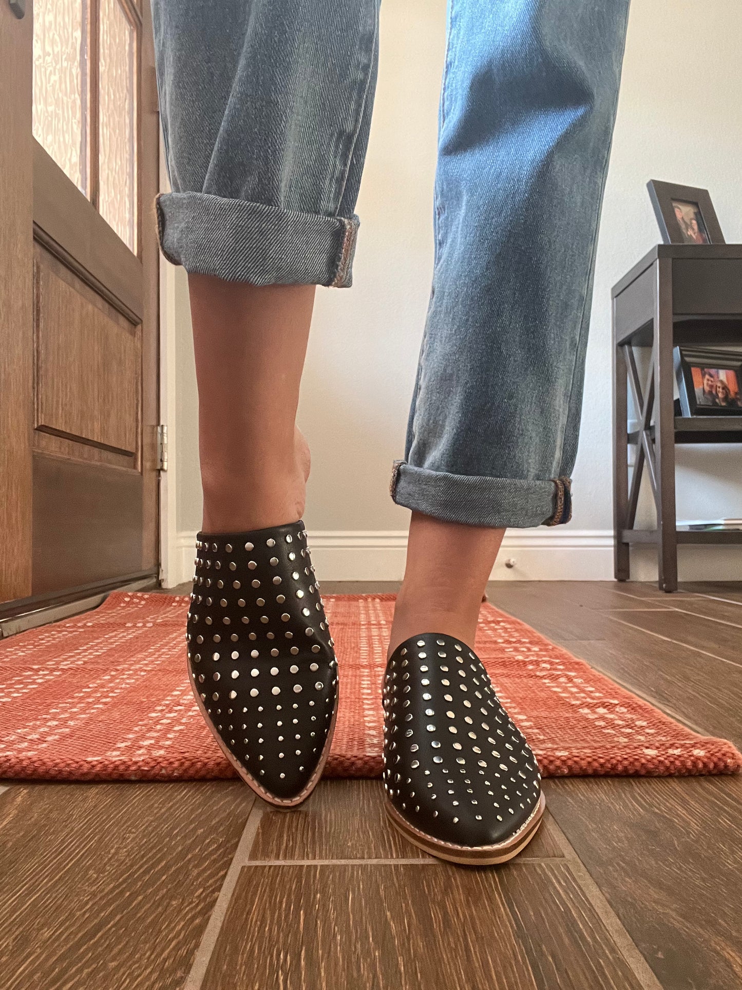 Ella mules- black