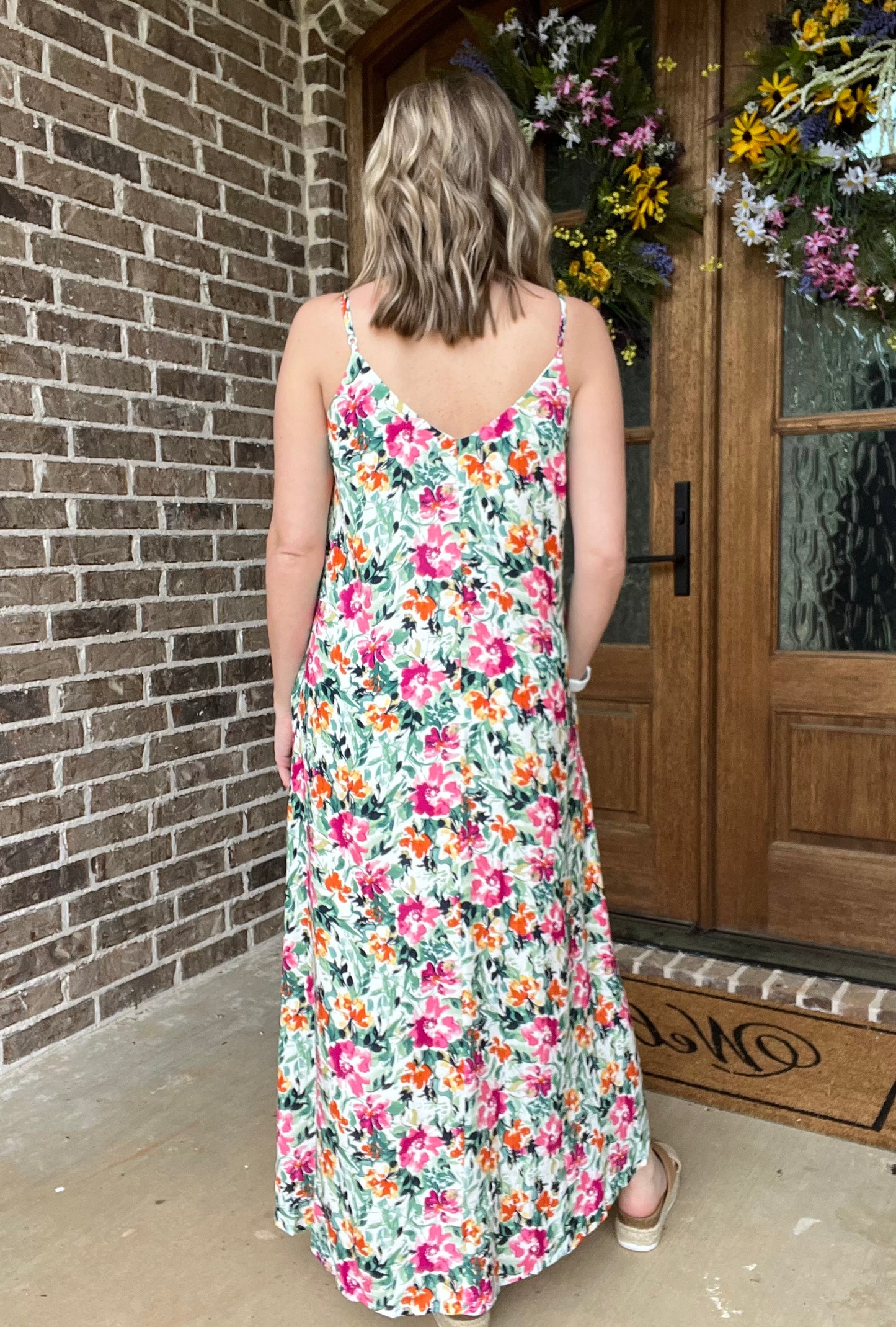 Vacay vibes floral maxi