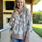 Annie animal sweater- blush