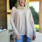 LAST ONE- Need it now tunic- sand
