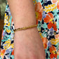 Pickens metal cuff bracelet - gold