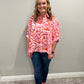 Cha Cha top- pink