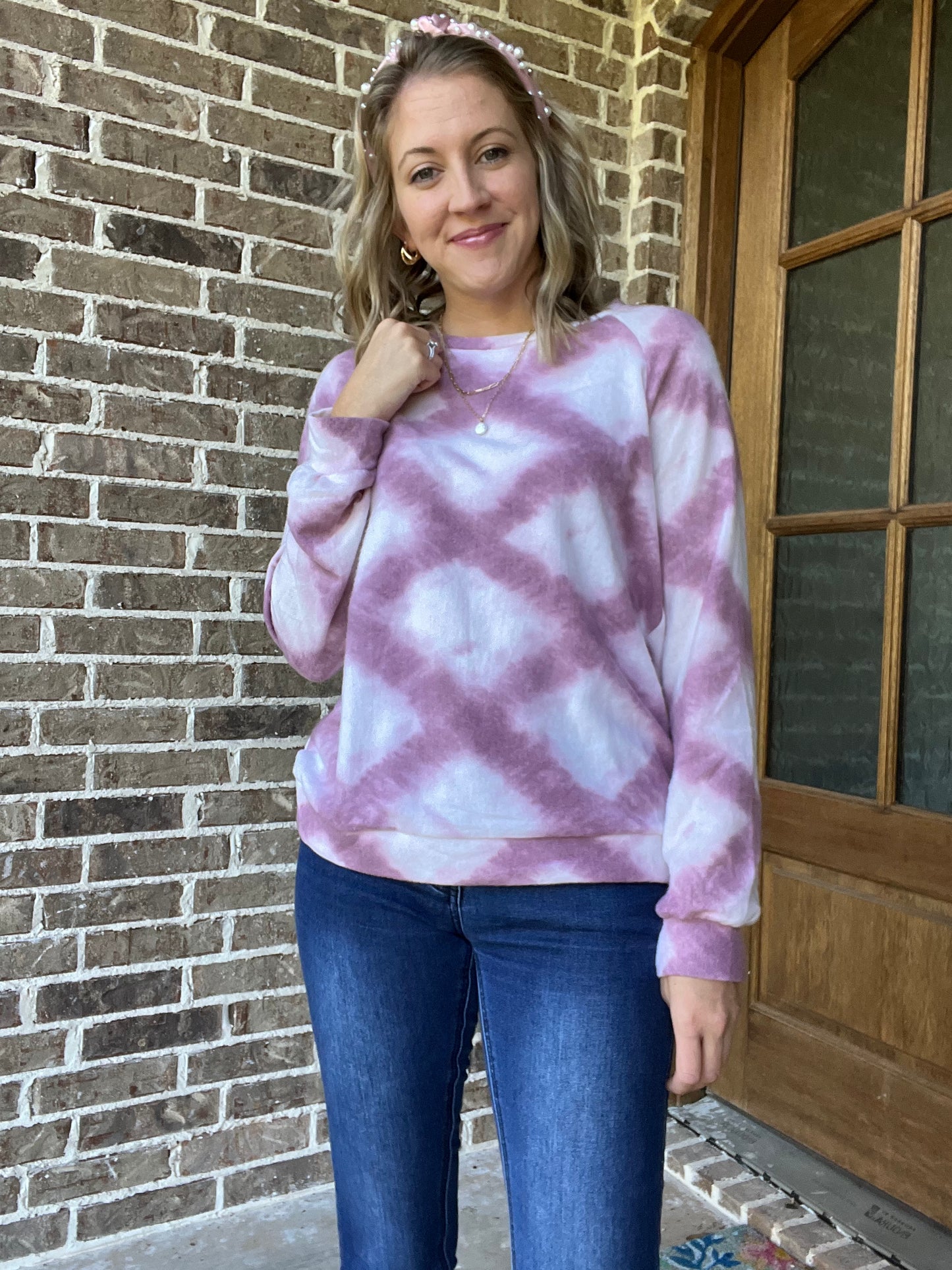 Pixie tie dye top