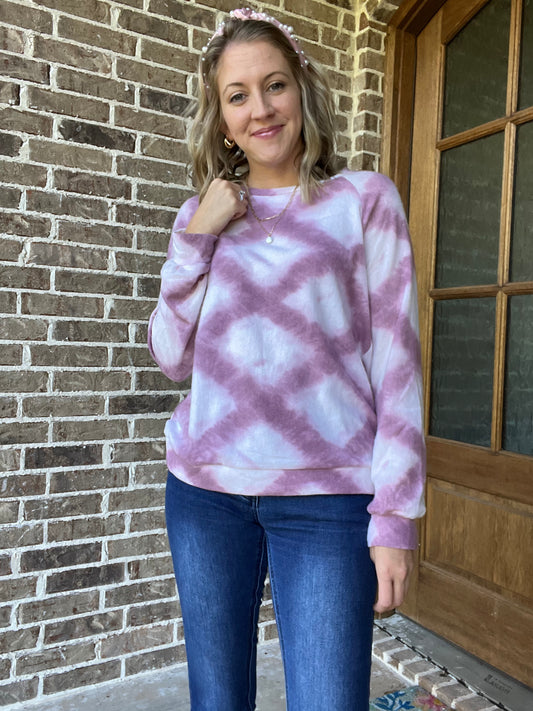 Pixie tie dye top