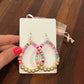 Color pop earrings