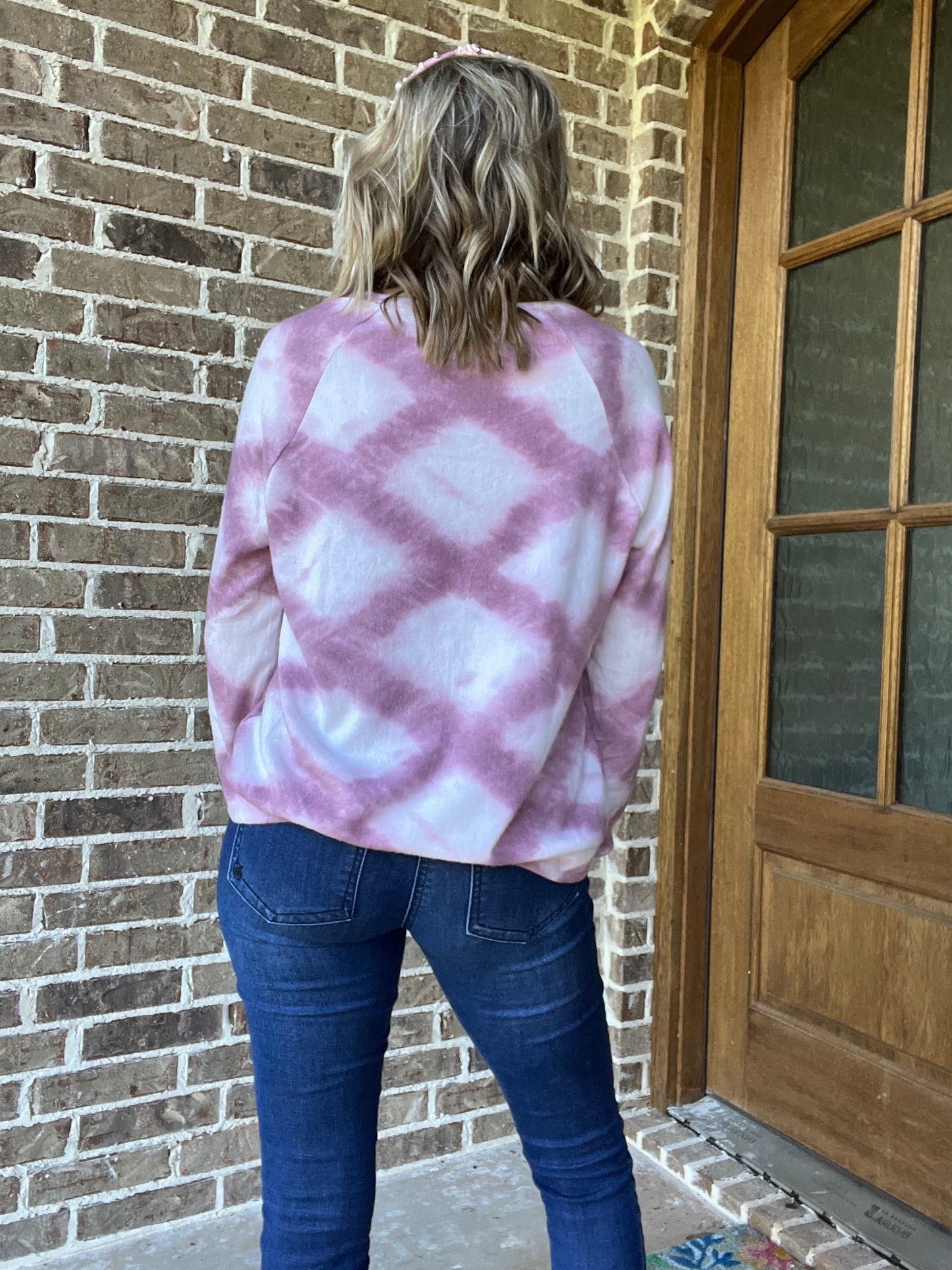 Pixie tie dye top