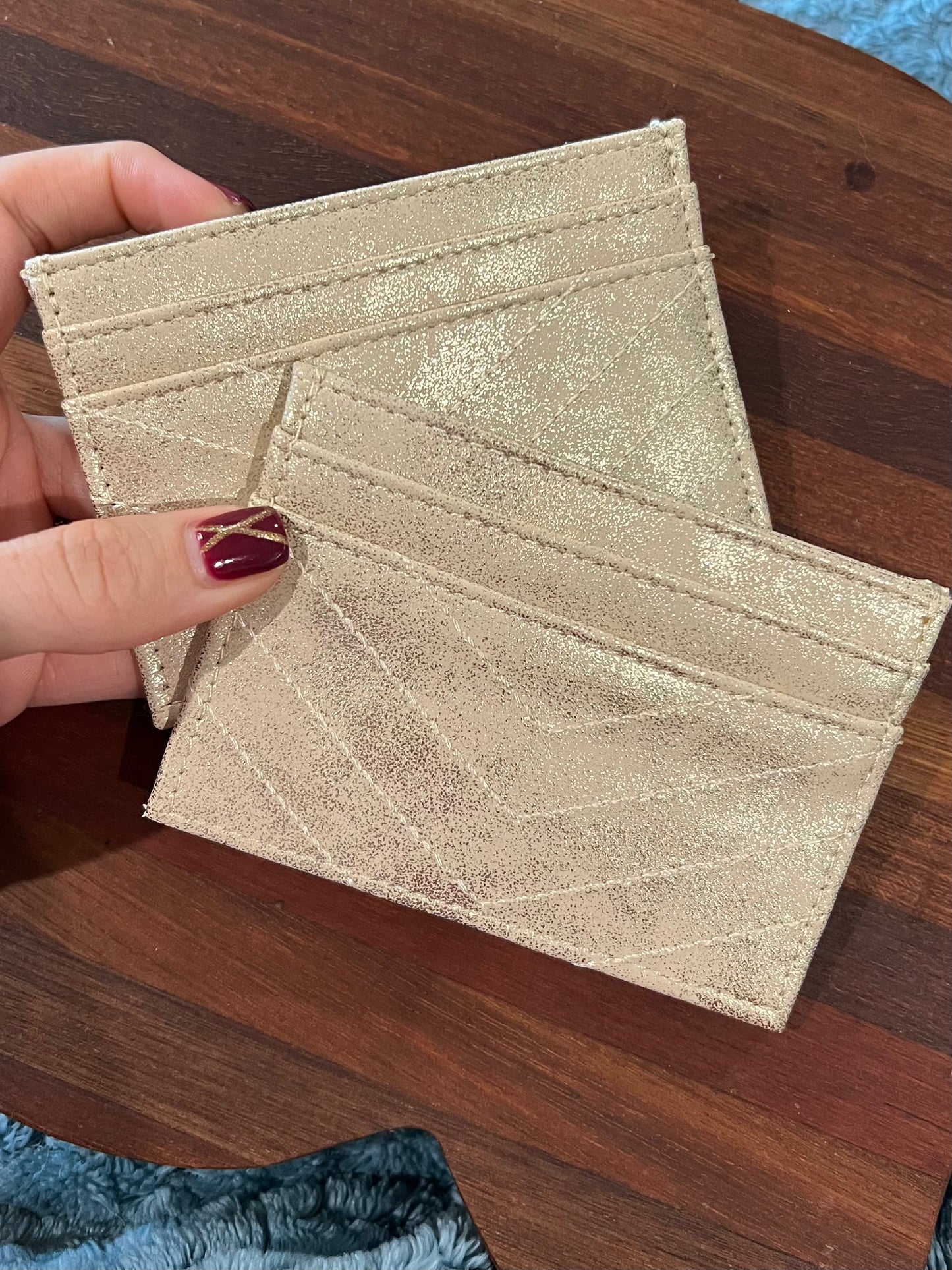 Gwen quilted card holders