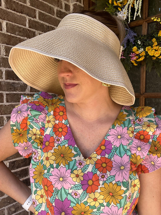 Roll up sun hat