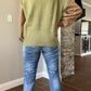 Chestnut color block henley