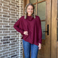 Need it now tunic- plum