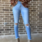Millie high rise skinny