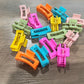 Mini claw clip- 2 pack