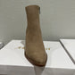 Rachel snake booties- taupe