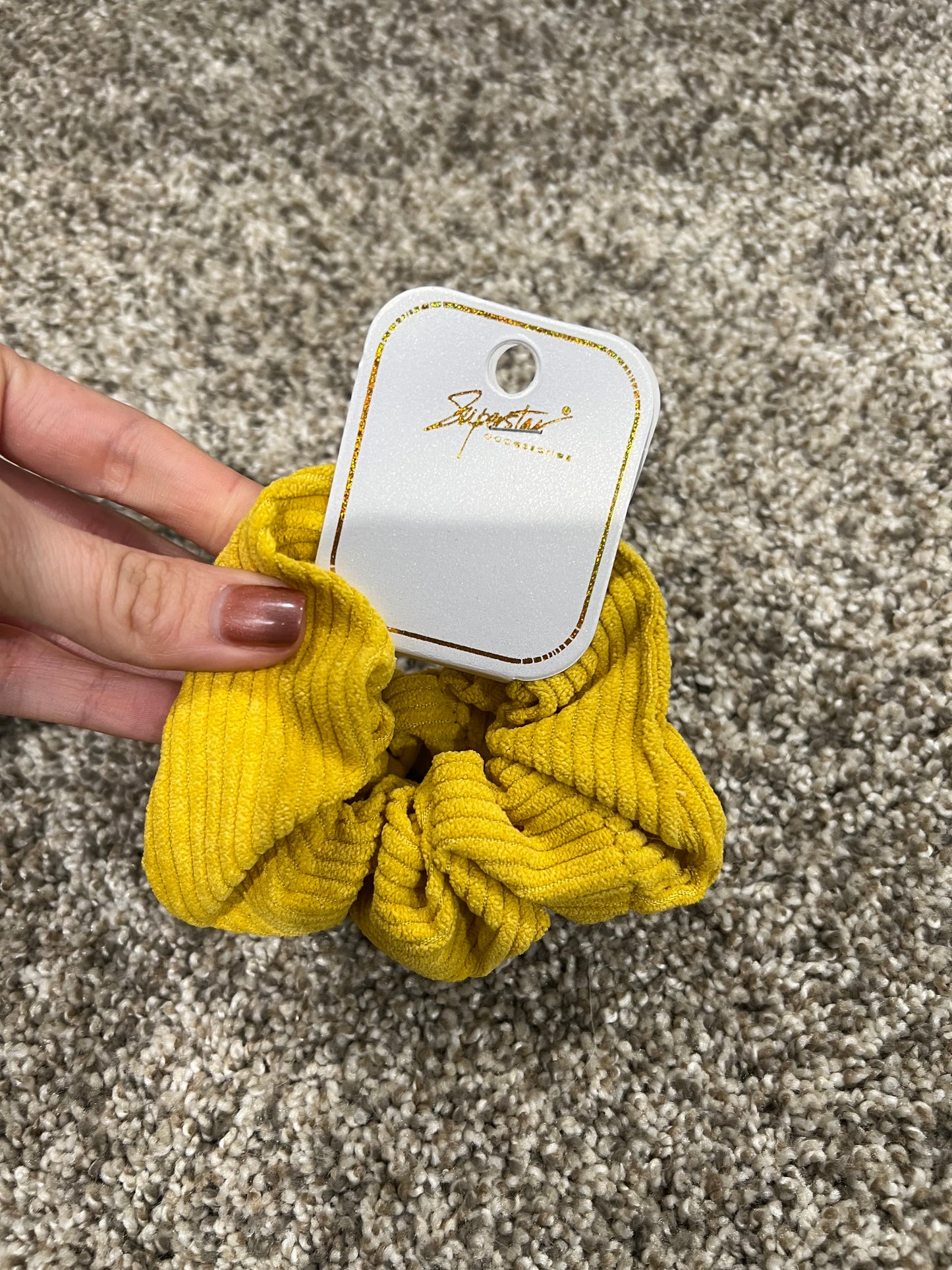 Knit scrunchie- 2 pack